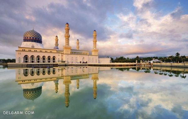 1- مسجد کوتا کینابالو | Kota Kinabalu Mosque