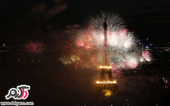 جشن روز ملی فرانسه (روز باستیل) مطابق تصویر