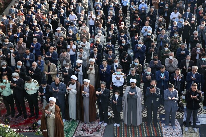 نماز عید سعید فطر در سراسر کشور برگزار شد + تصاویر