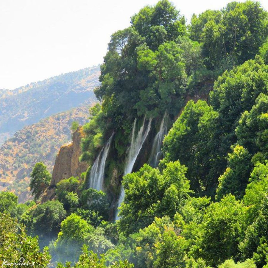 یکی از زیباترین آبشارهای ایران است